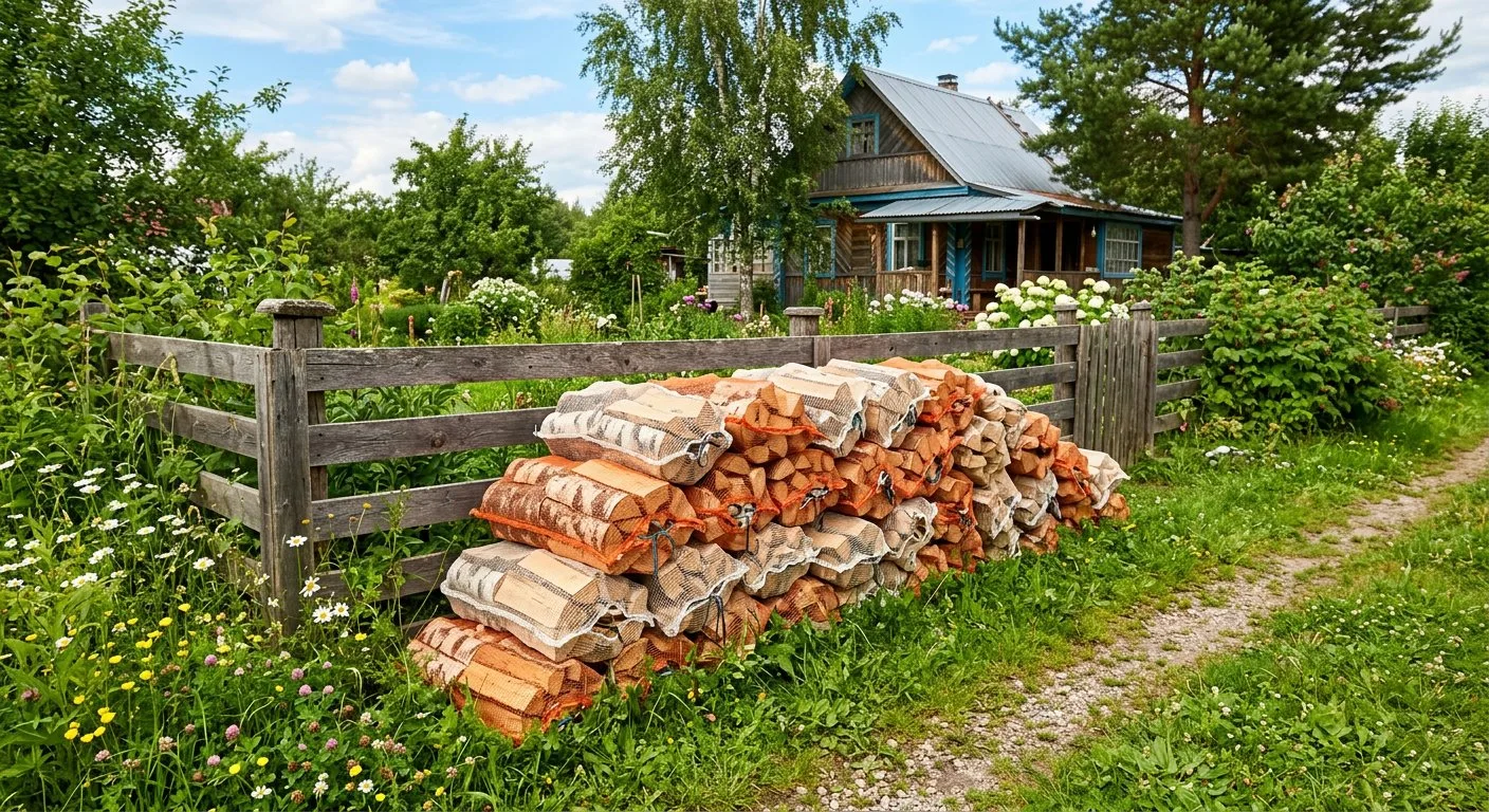 Дрова для дачи в Костроме